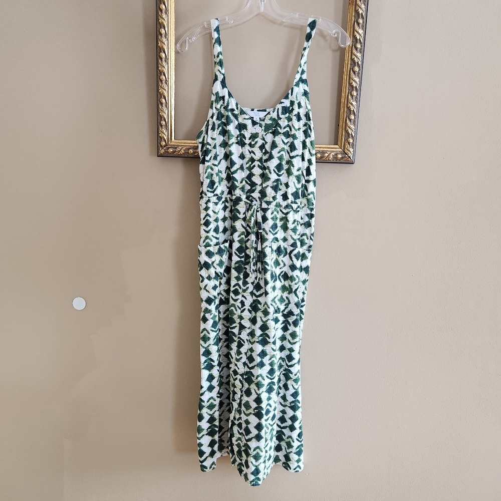 Green maxi dress sz S